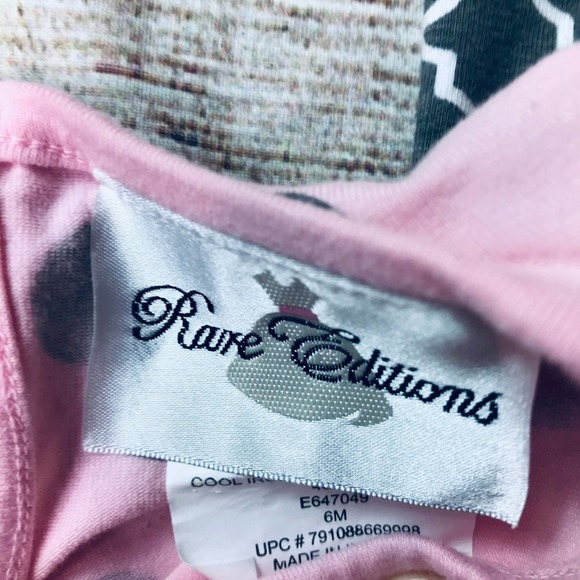 Rare Editions 6-9M Polka-Dot Summer 2pc - Picture 3 of 5